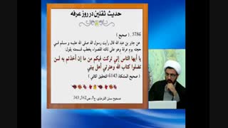 دروغ شاخدار کارنشناس وهابی درباره حدیث ثقلین در روز عرفه