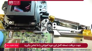 آموزش تعمیر تایمر اتوماتیک دوربین عکاسی حرفه ای