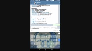 اموزش ساخت ربات در تلگرام