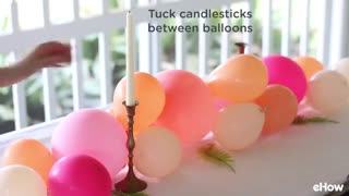 ایده های بادکنک آرایی برای جشن