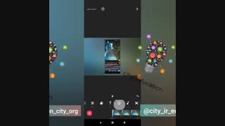 آموزش گذاشتن ویدیو در قاب گوشی