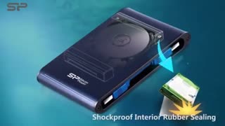 معرفی هارد اکسترنال سیلیکون پاور مدل Armor A80