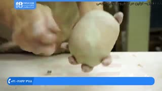 آموزش مجسمه سازی - ساختن مجسمه حیوانات - مجسمه جغد