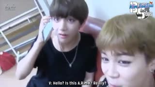 وی  و  جیمین . و یک  آرمی  خوش شانس