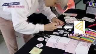 ویدیو بلیط درست کردن بکهیون و کای برای کنسرت smtown + زیرنویس فارسی