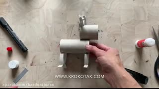 گوزن های شمالی کاغذی