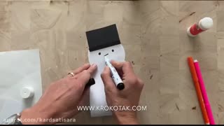 کاردستی مرد برفی