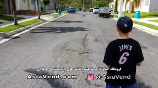 تست و حرکت ماشین رادیو کنترلی حرفه ای کیوشو ساخت ژاپن