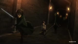 انیمه نبرد با تایتان ها فصل اول قسمت بیست وچهارم _دوبله فارسی_