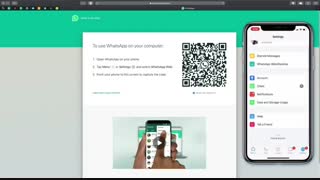 استفاده از واتساپ وب