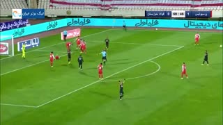گل های بازی پرسپولیس 2 – فولاد 1