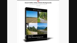 Download Dosch HDRI Utility Vehicle Backgrounds