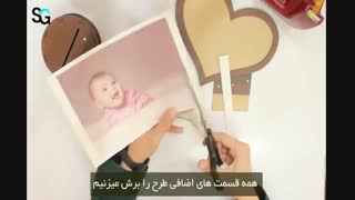 آموزش چاپ سابلیمیشن استند قلب