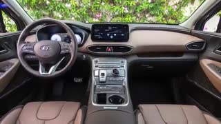 هیوندای سانتافه 2021 - نمایش طراحی داخلی و بدنه