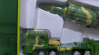 ماکت سکوی متحرک موشک قاره پیما بلوک شرق