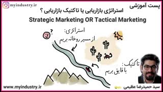 آشنایی با بازاریابی استراتژیک و بازاریابی تاکتیکی !