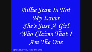 اهنگ بیلی جین از MJبازیرنویس انگلیسی