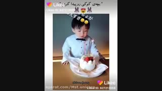 بچه کوک رو پیدا کردم خودا چ گوگولیههههه چقد شبیه کوکه