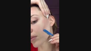 آموزش نحوه استفاده از تیغ ابرو | آموزش شیو صورت | باور غلط درباره شیو صورت