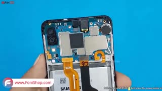 نحوه تعویض تمام قطعات گوشی سامسونگ گلکسی M10 - تعویض باتری و ... - فونی شاپ