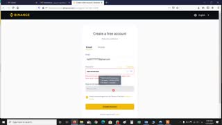 باز کردن حساب باینانس