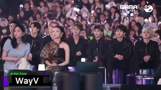 Wayv reaction to bts (MMA2019) j