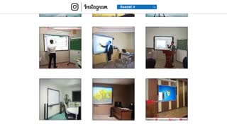 اینستاگرام تجهیزات آموزشی هوشمند مدارس