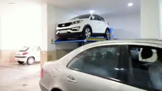 فروش پارکینگ دو طبقه در تهران فقط با 95 میلیون تومان