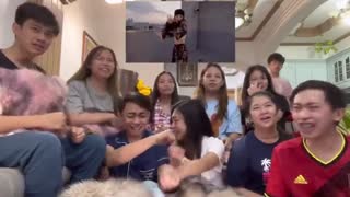 ریکشن به لیسا این طوری ندیده بودم///خانوادگی  رد دادن؟؟؟