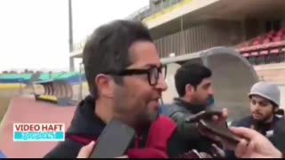 مرحوم مهرداد میناوند بازیکن سابق پرسپولیس و فرزندان شهدای مدافع حرم / Persepolis F.C