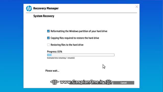 performing an hp system recovery windows 10