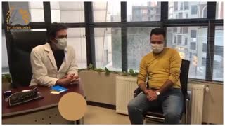 فیلم نتیجه جراحی دیسک کمر در بیماری با سابقه لیزر ناموفق