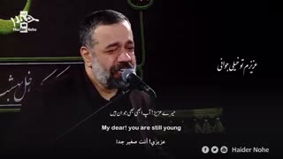 ببین میتوانی بمانی بمان - محمود کریمی | مترجمة للعربیة | English Urdu Sub | مداحی فاطمیه