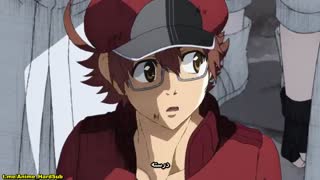 انیمه Hataraku saibou! Code Black قسمت 6