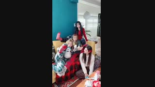 TikTok  گروهی اعضای Aespa برای کریسمس