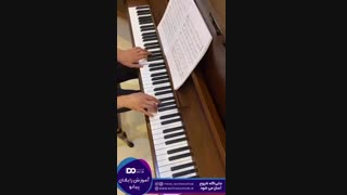 آموزش پیانو جلسه 29 امشب شب مهتابه