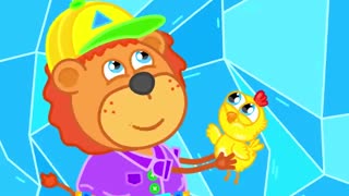 کارتون خانواده شیر _ ماشین شکلات _نه ، نه ، سریع سوار نشو!