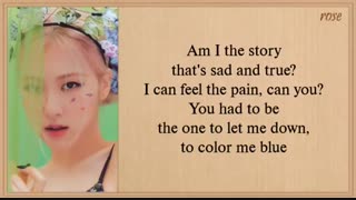 BLACKPINK ROSE  GONE LYRIC