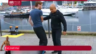 آموزش نگه داشتن تعادل در دفاع شخصی