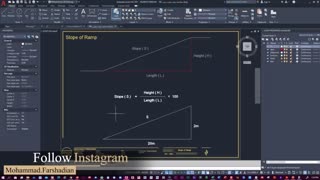 | رمپ یا شیبراهه - محاسبه شیب رمپ - قسمت سوم |