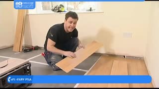 آموزش نصب پارکت در کناره های دیوار
