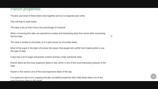 Piarom Dates Crystal Dates