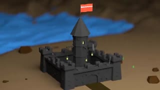 ساخت قلعه در سینما 4دی