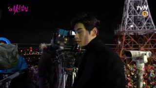 پشت صحنه قسمت 15 سریال کره ای زیبایی حقیقی