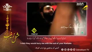 روحم هر شب مثل زینب - جواد مقدم | الترجمة العربیة | English Urdu Subtitles
