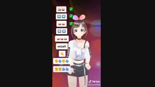 رقص انیمه باحال تیک تاک