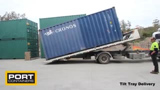 نحوه حمل و انتقال کانتینر در باربری ها