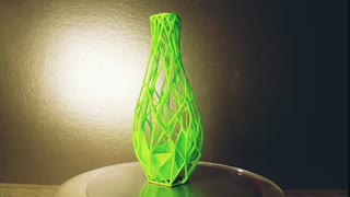 گلدان استخوانی Voronoi با پرینتر سه بعدی