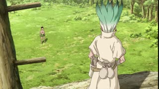 انیمه Dr.stone ( دکتر سنگ ) فصل اول قسمت اول با زیرنویس فارسی