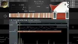وی اس تی گیتار MusicLab RealRick